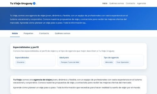 tuviaje-tviajes-com Agencias Turismo