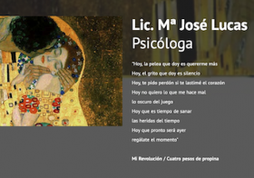 Lic. María José Lucas – Psicóloga